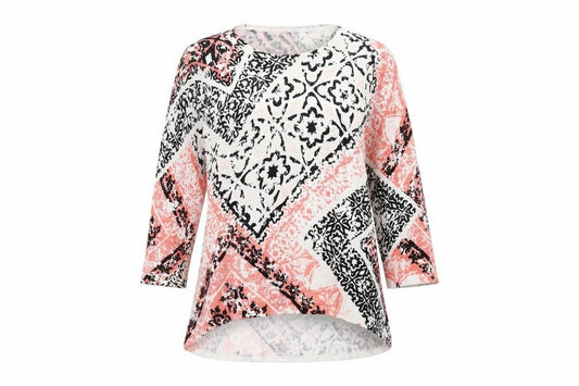 Marks & Spencer Womens Multicoloured Argyle/Diamond  Pullover Jumper Size 10