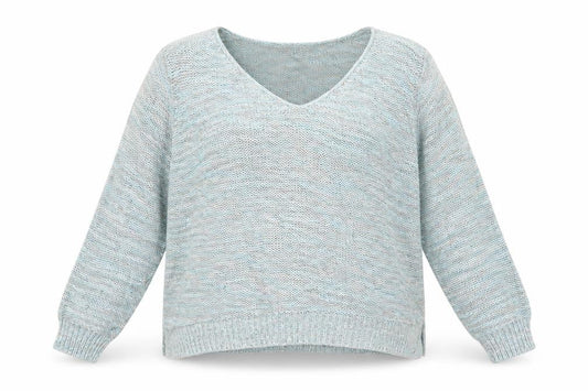 Front view of Papaya women’s multicoloured jumper, size XL