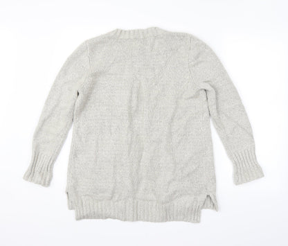M&Co Womens Grey   Pullover Jumper Size 14