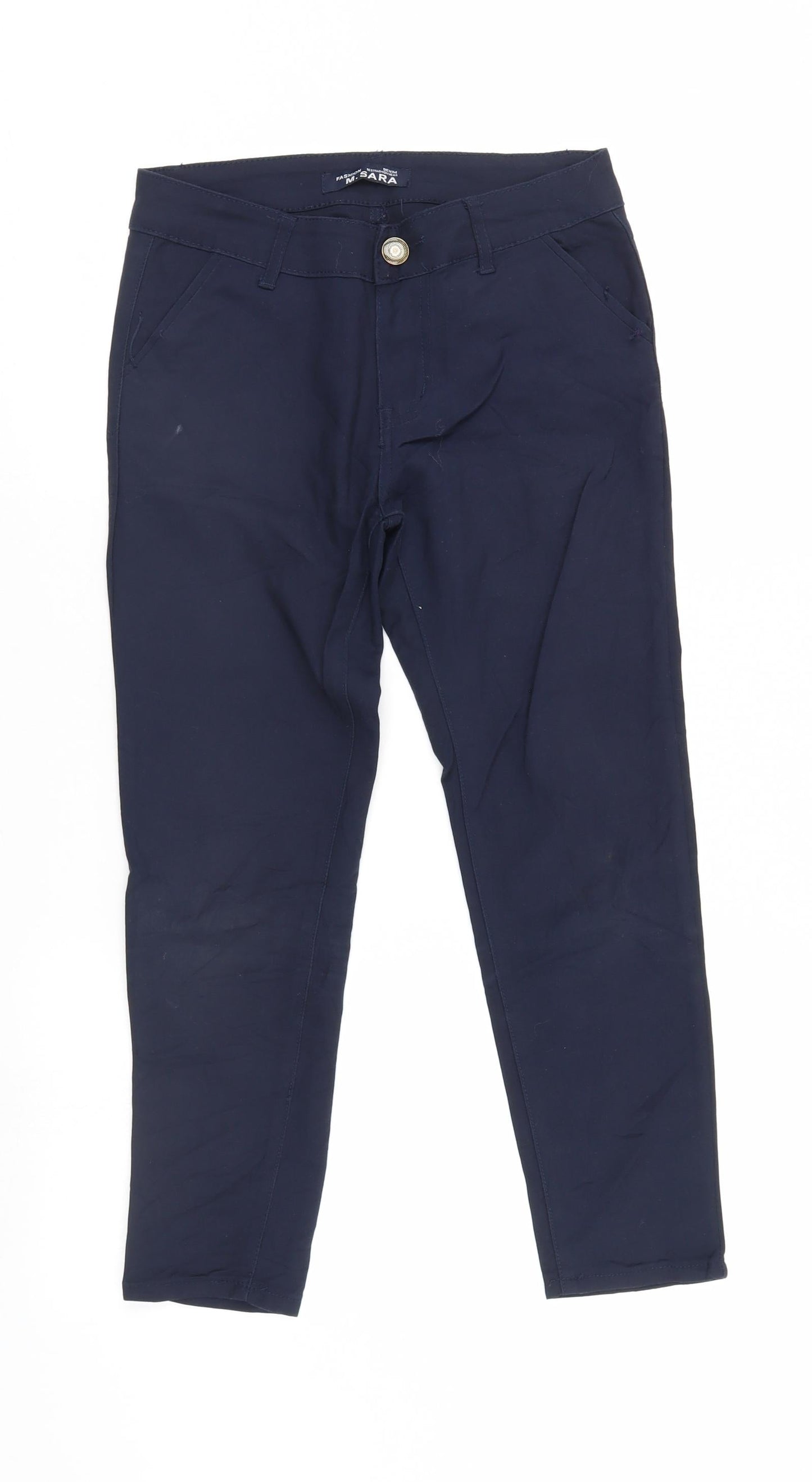 M Sara Womens Blue   Trousers  Size 28 in L24 in