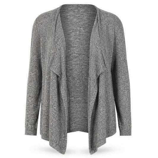 New Look Womens Grey  Knit Cardigan Jumper Size 6