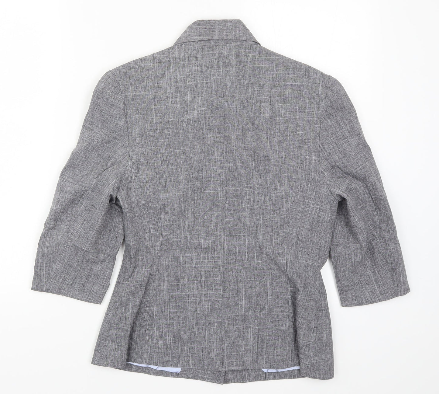 Pure Womens Grey   Basic Button-Up Size S