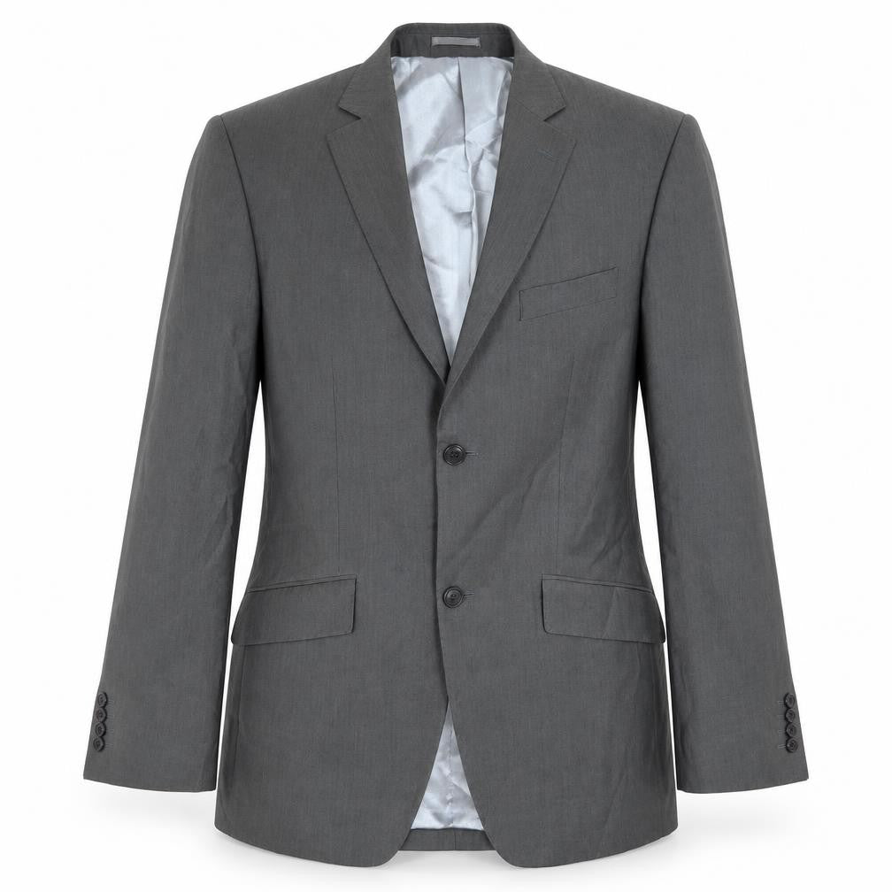 Kurt Muller Mens Grey   Jacket Suit Jacket Size 38