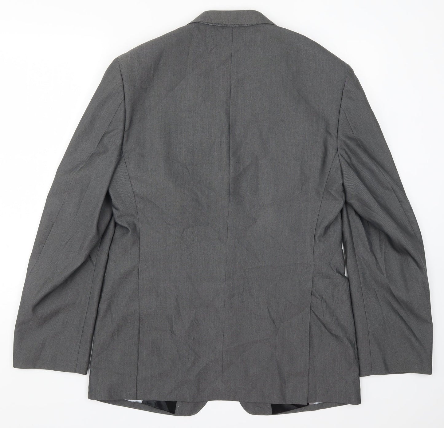 Kurt Muller Mens Grey   Jacket Suit Jacket Size 38