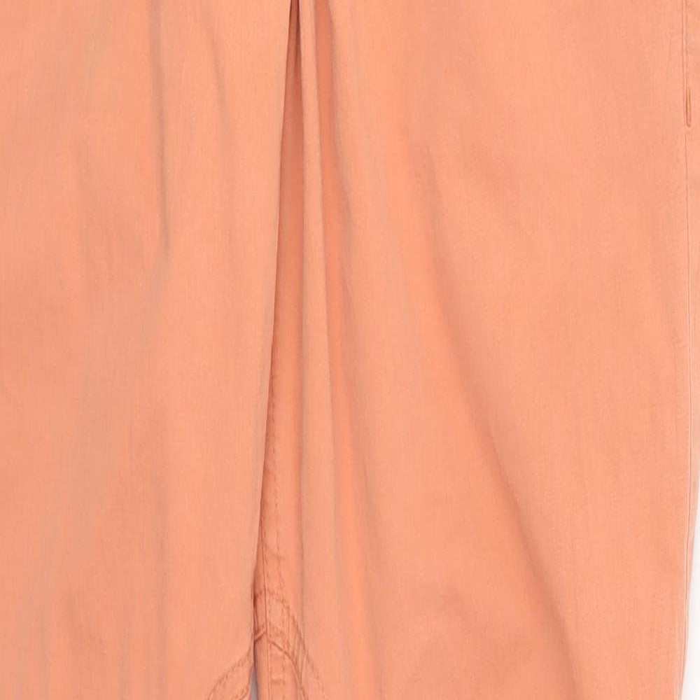 Royal Chicks Womens Orange   Trousers  Size S L28 in