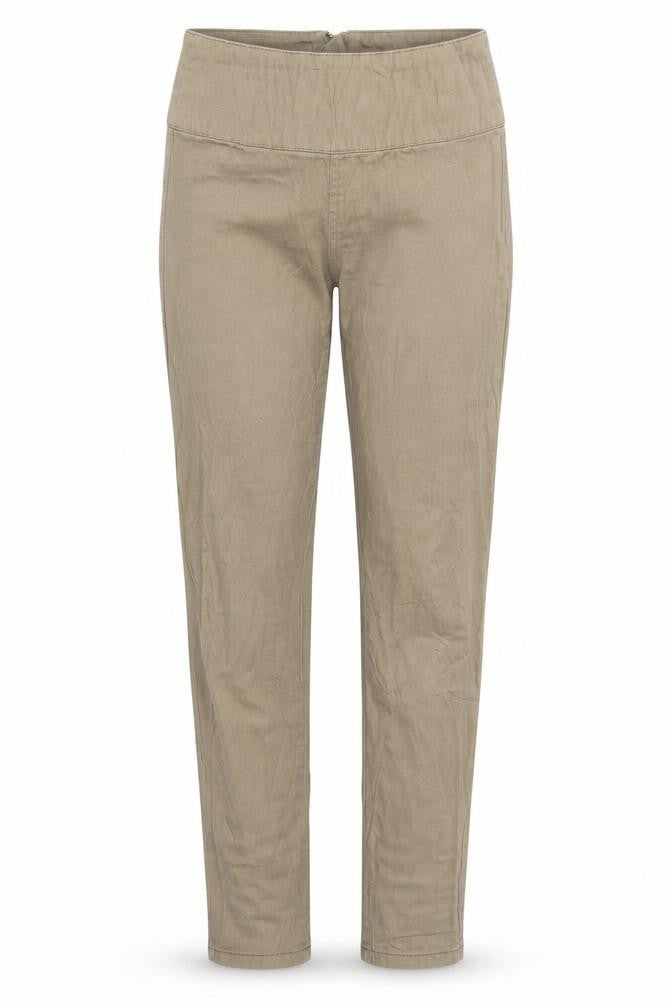 Pieces Womens Beige   Trousers  Size 27 in L29.5 in