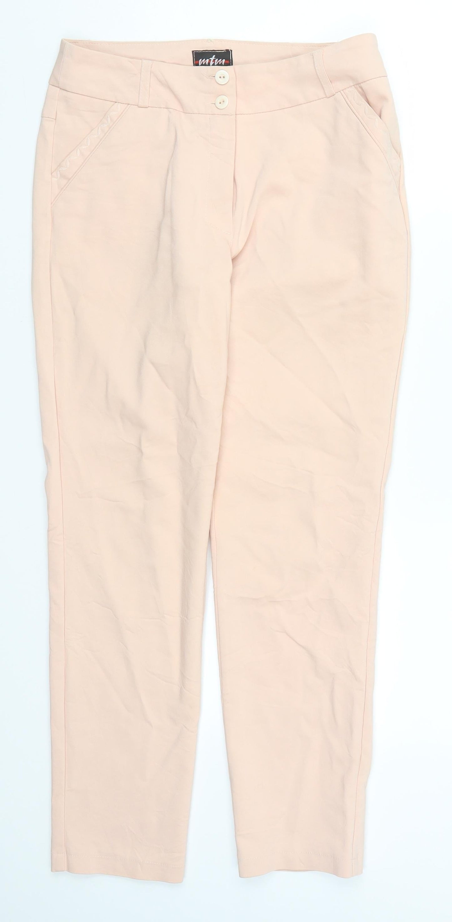 MTM Womens Pink   Trousers  Size 28 in L26 in