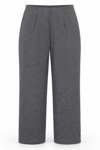 Perrugi Womens Grey   Trousers  Size 14 L27 in