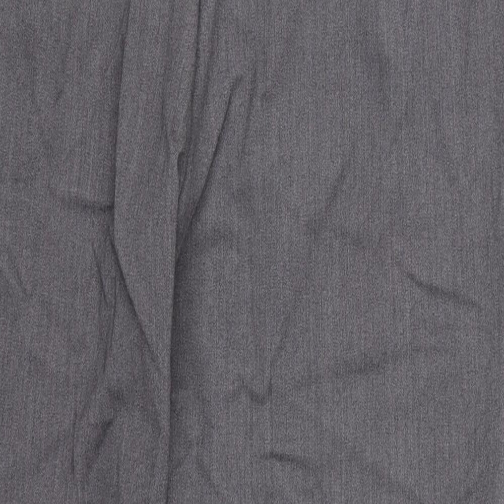 Perrugi Womens Grey   Trousers  Size 14 L27 in