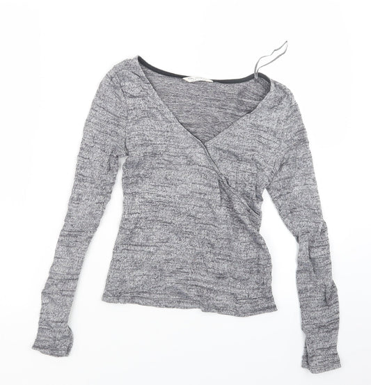Miss Selfridge Womens Blue  Knit Pullover Jumper Size 6