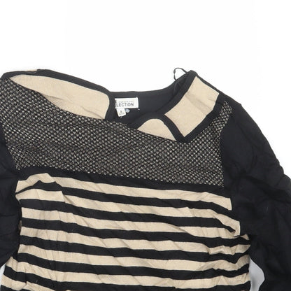 Debenhams Womens Black   Pullover Jumper Size 8