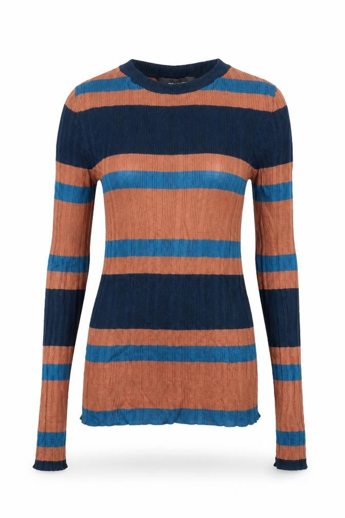 Primark Womens Beige Striped  Pullover Jumper Size 8