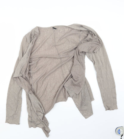 Marks & Spencer Womens Brown   Cardigan Jumper Size 12