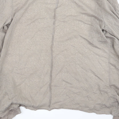 Marks & Spencer Womens Brown   Cardigan Jumper Size 12