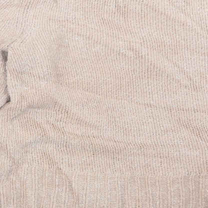 Oasis Womens Pink  Knit Pullover Jumper Size XS