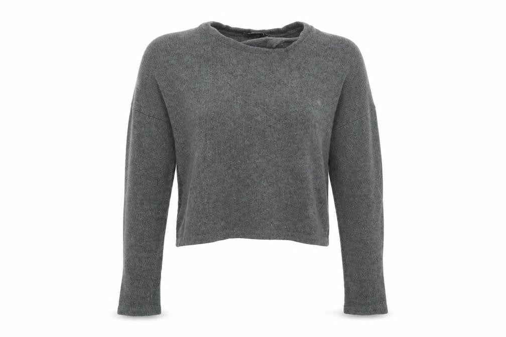 Boohoo Womens Grey   Pullover Jumper Size 4