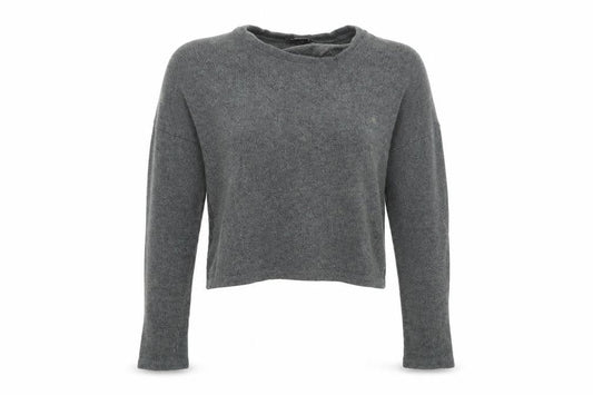 Boohoo Womens Grey   Pullover Jumper Size 4
