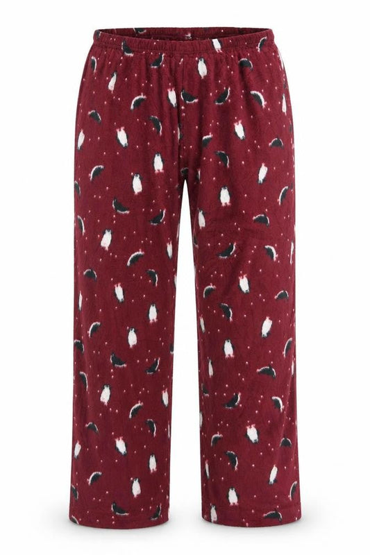 Marks & Spencer Mens Purple Animal Print  Sweatpants Trousers Size M L27 in