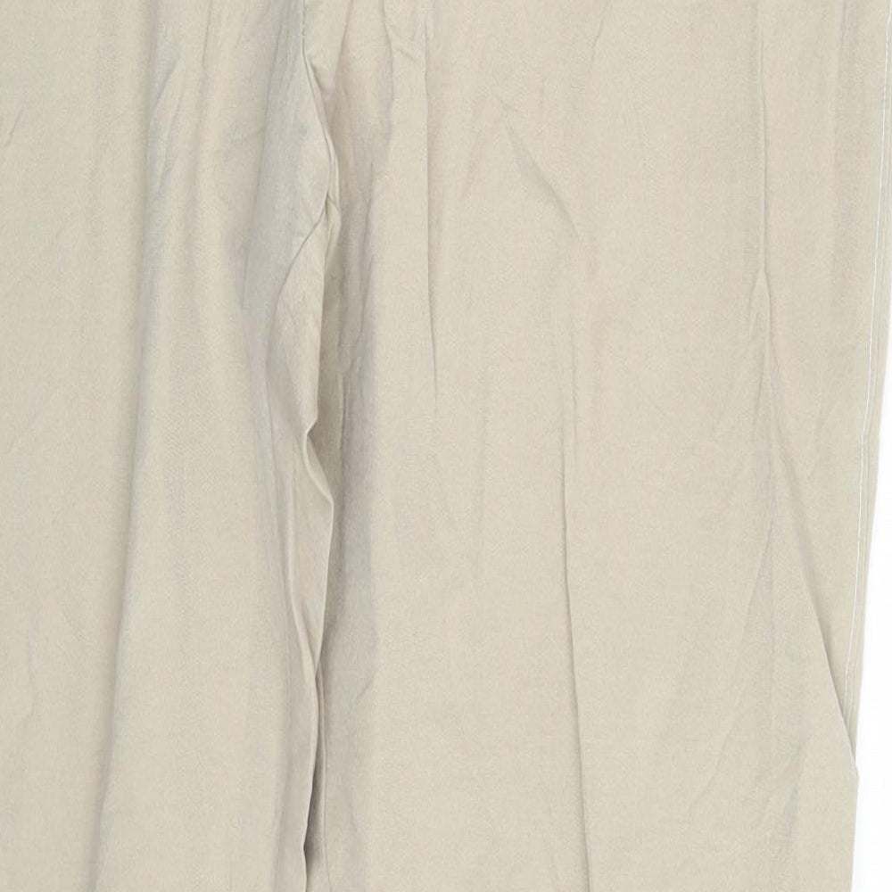 Preworn Womens Beige  Denim Jegging Leggings One Size L28 in