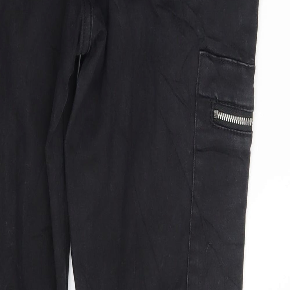 Sinsay Womens Black  Denim Skinny Jeans Size 6 L28 in