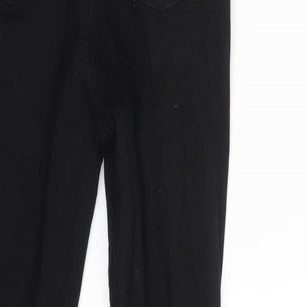Very Womens Black  Denim Skinny Jeans Size 12 L27 in