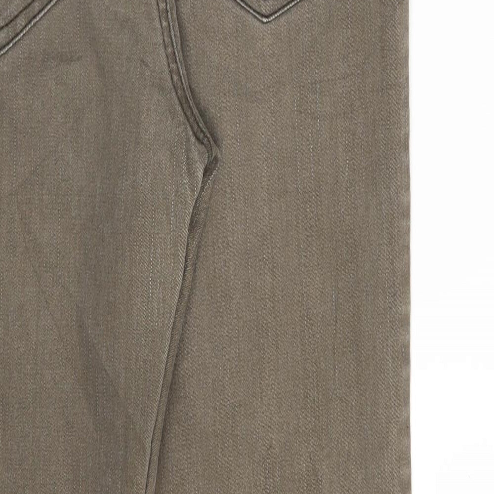 Swallow Jeans Womens Beige  Denim Straight Jeans Size XL L28 in