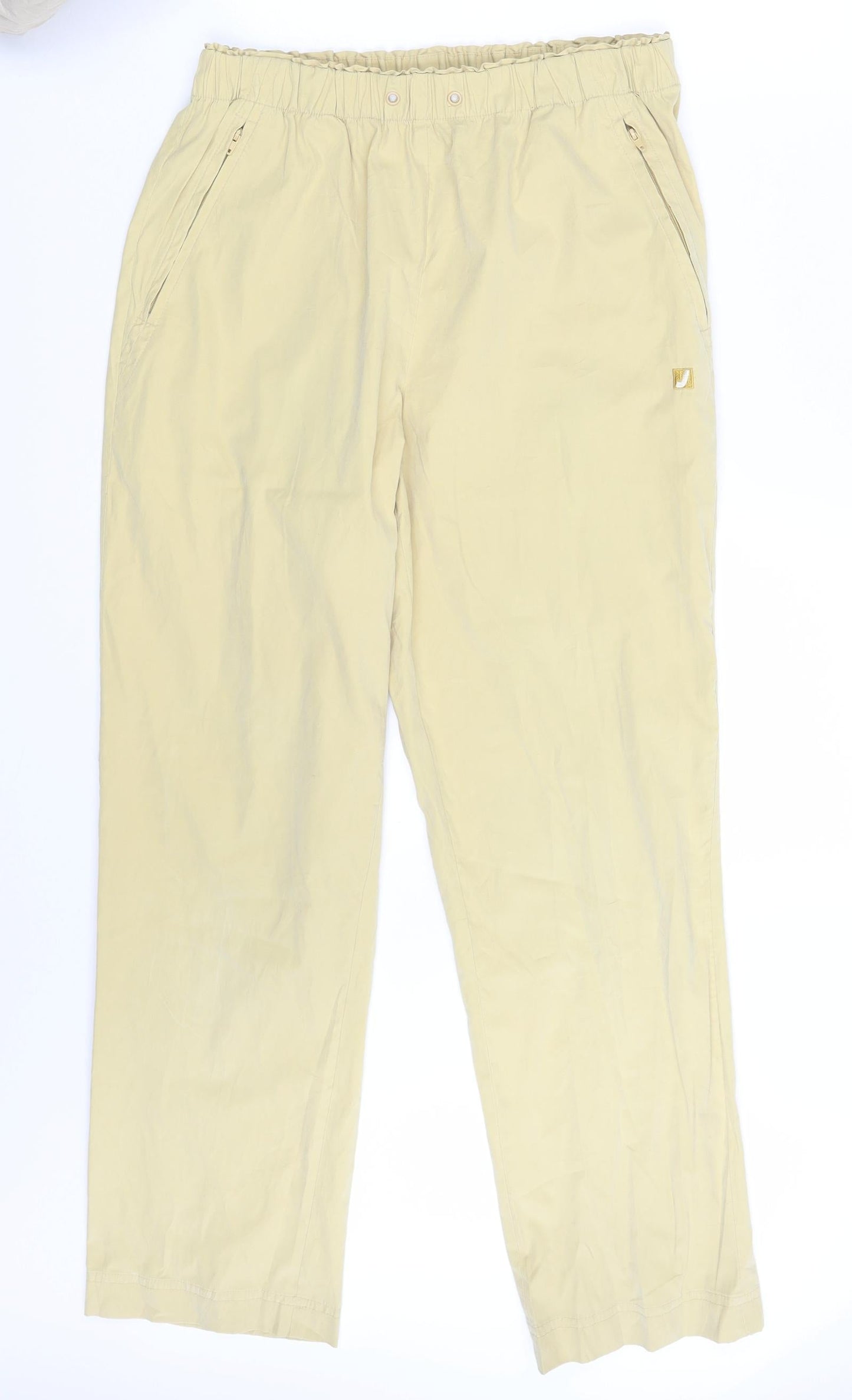 Joy Womens Yellow   Sweatpants Trousers One Size L27 in
