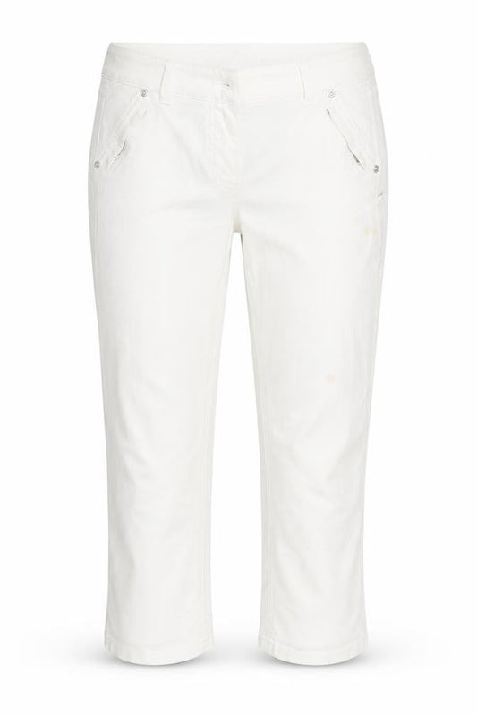 Gerry Webber   Womens White  Denim Cropped Jeans Size 26 in L24 in