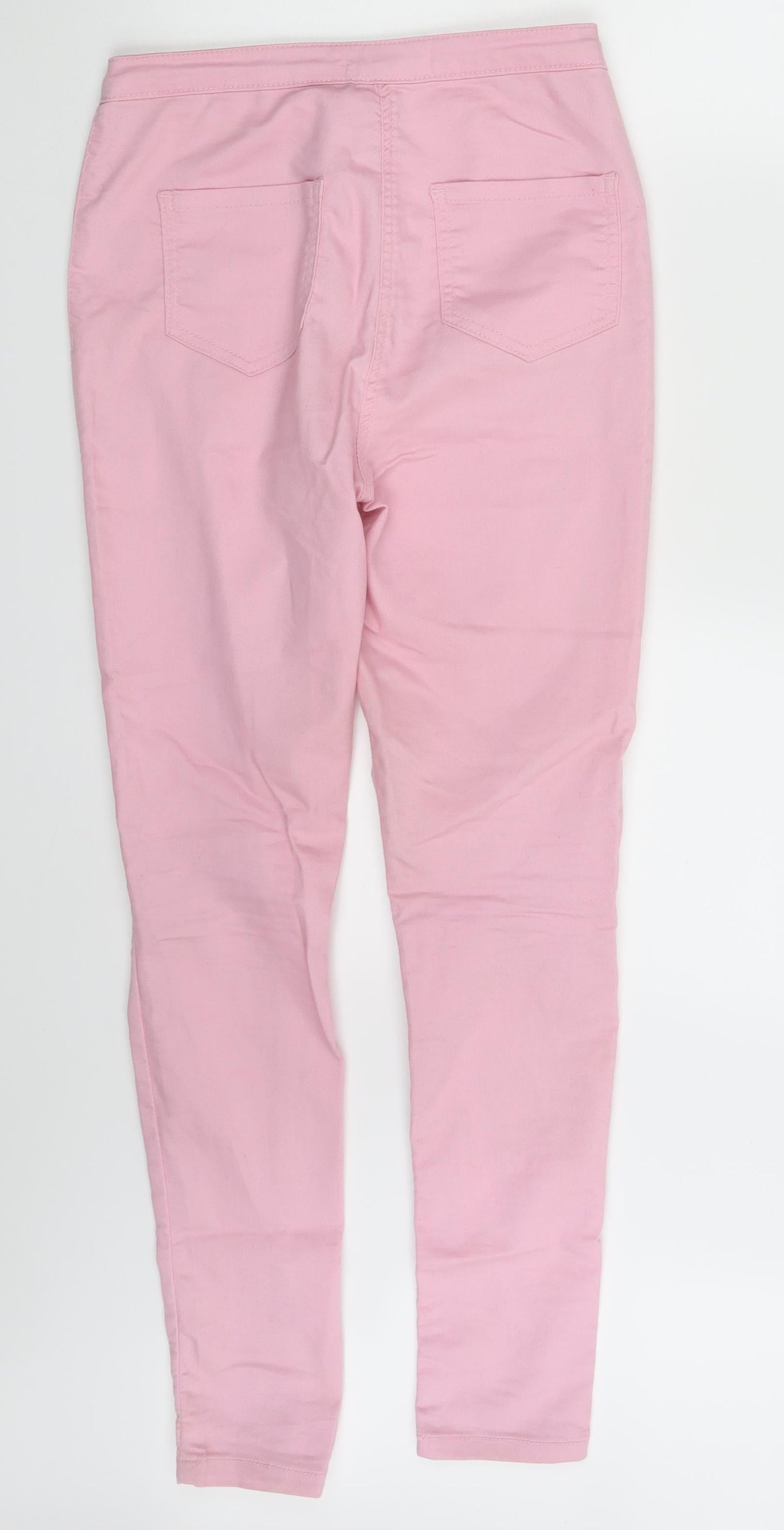 Parisian  Womens Pink  Denim Jegging Leggings Size 10 L28 in