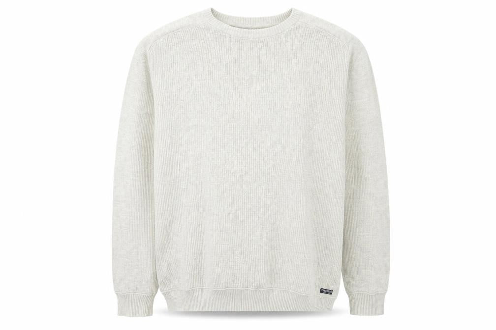 Threadbare Mens Grey  Knit Pullover Jumper Size L
