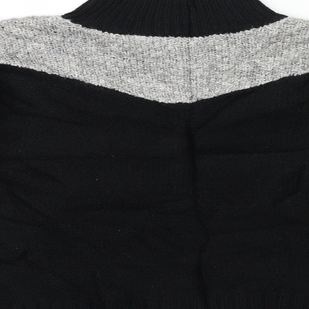 Marks and Spencer Womens Black  Knit Pullover Jumper Size L