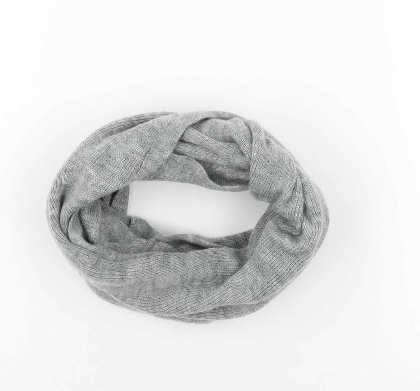 Preworn Womens Grey  Knit  Scarf
