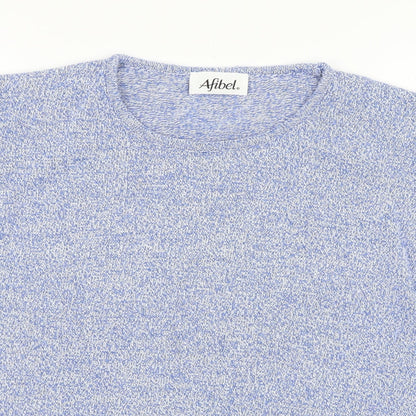 Afibel Womens Blue  Knit Basic T-Shirt Size 20