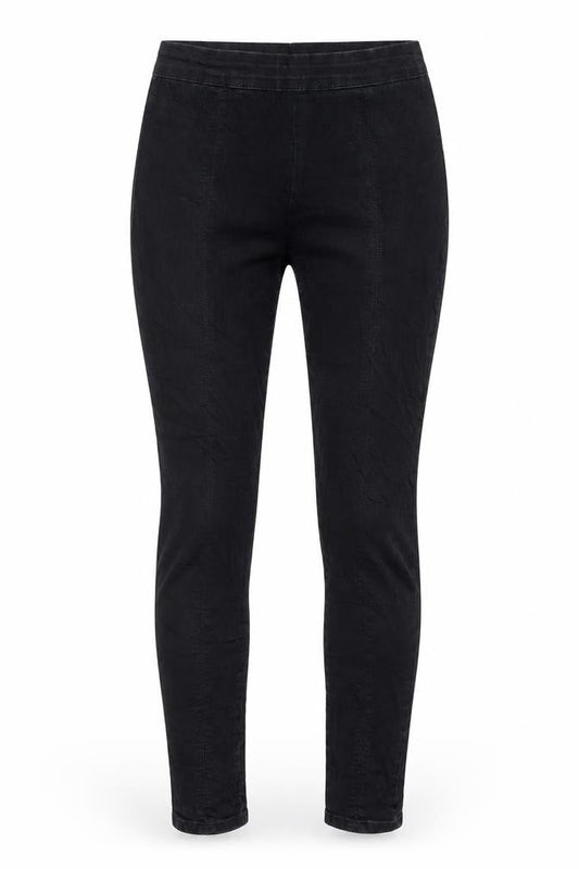 Crop Womens Black  Denim Jegging Jeans Size 10 L27 in