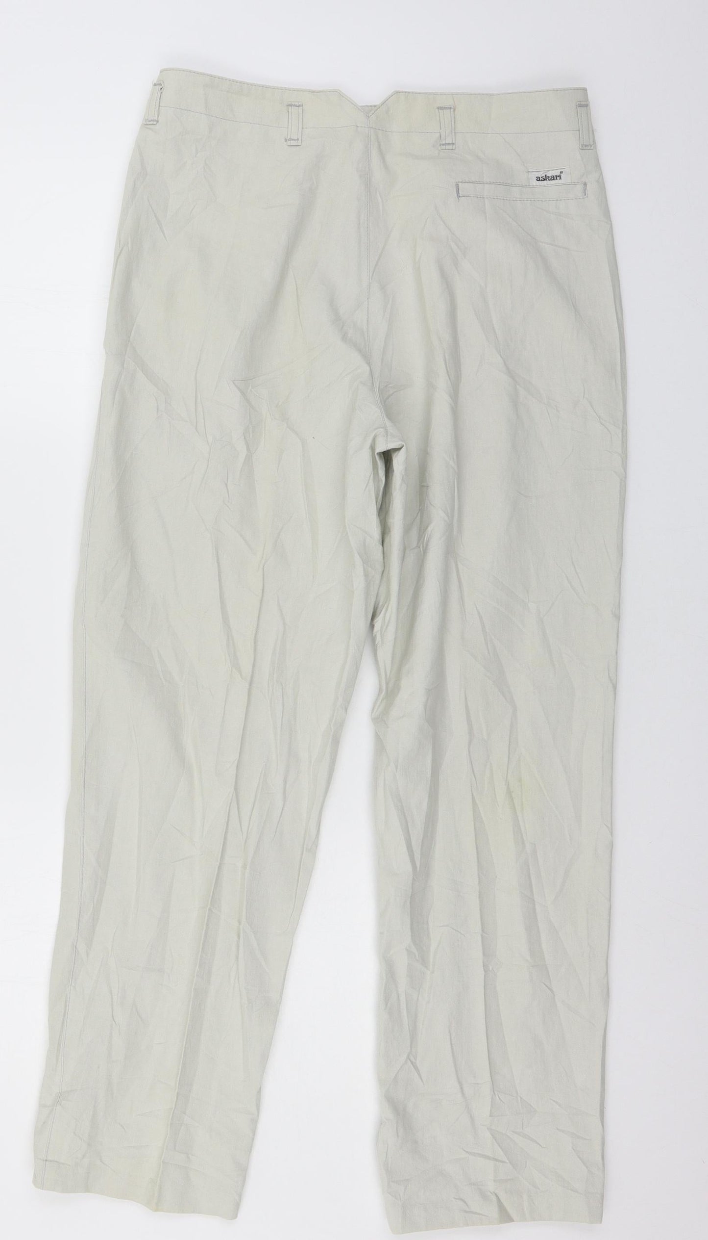 Askari Womens Grey   Trousers  Size 30 in L28 in