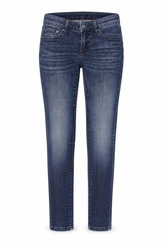 Crocker Womens Blue  Denim Skinny Jeans Size 25 in L32 in