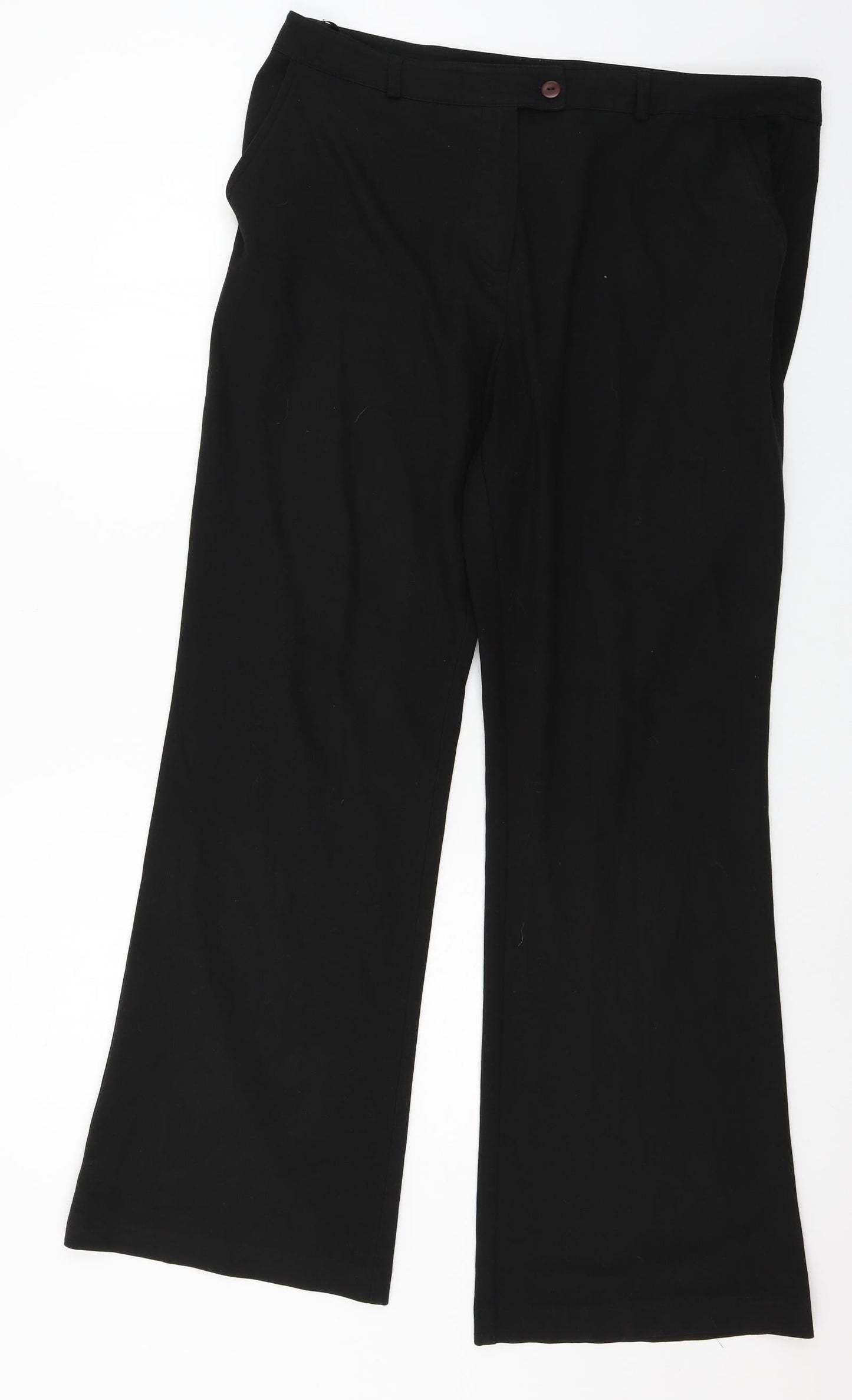 Tyler Womens Black   Trousers  Size 16 L29 in