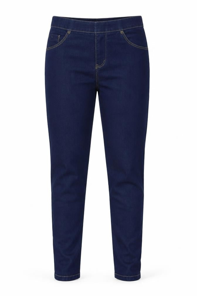 Denim & Co. Womens Blue  Denim Skinny Jeans Size 8 L27 in