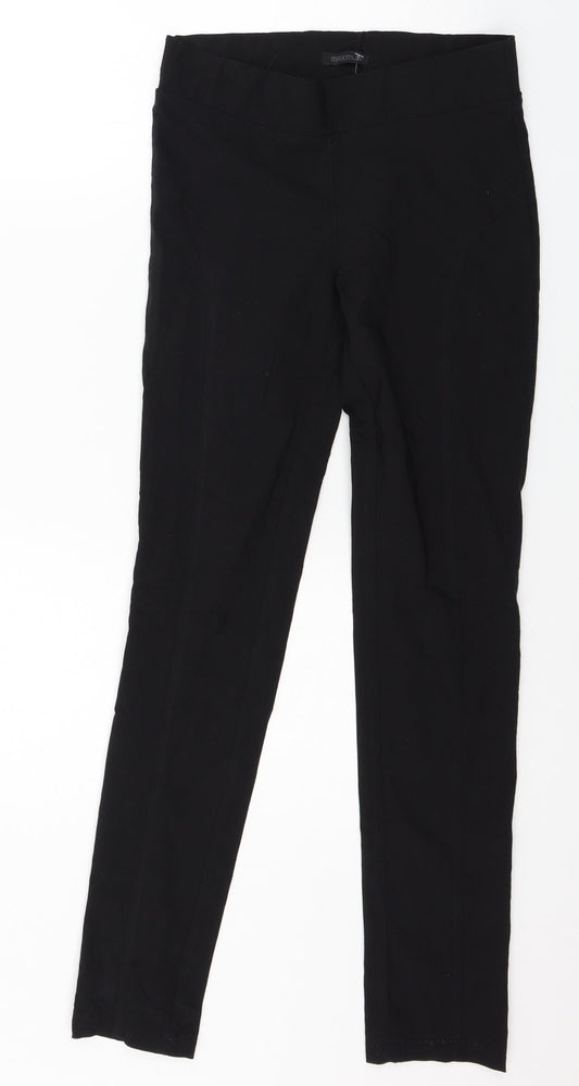 Maximus Womens Black   Trousers  Size S L28 in