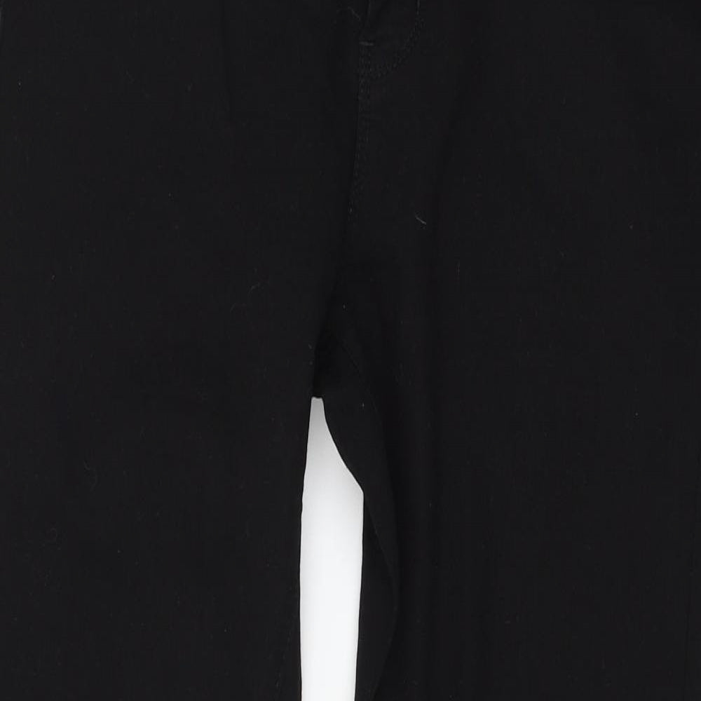 Denim & Co. Womens Black  Denim Skinny Jeans Size 10 L25 in