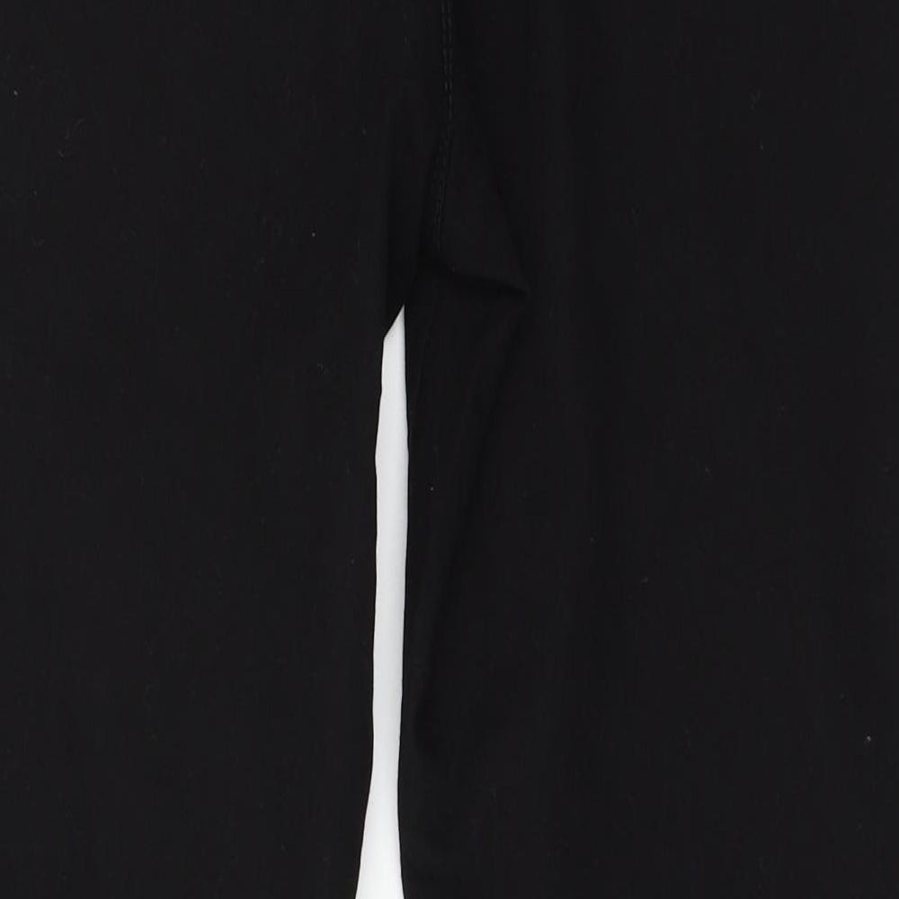 Denim & Co. Womens Black  Denim Skinny Jeans Size 10 L25 in