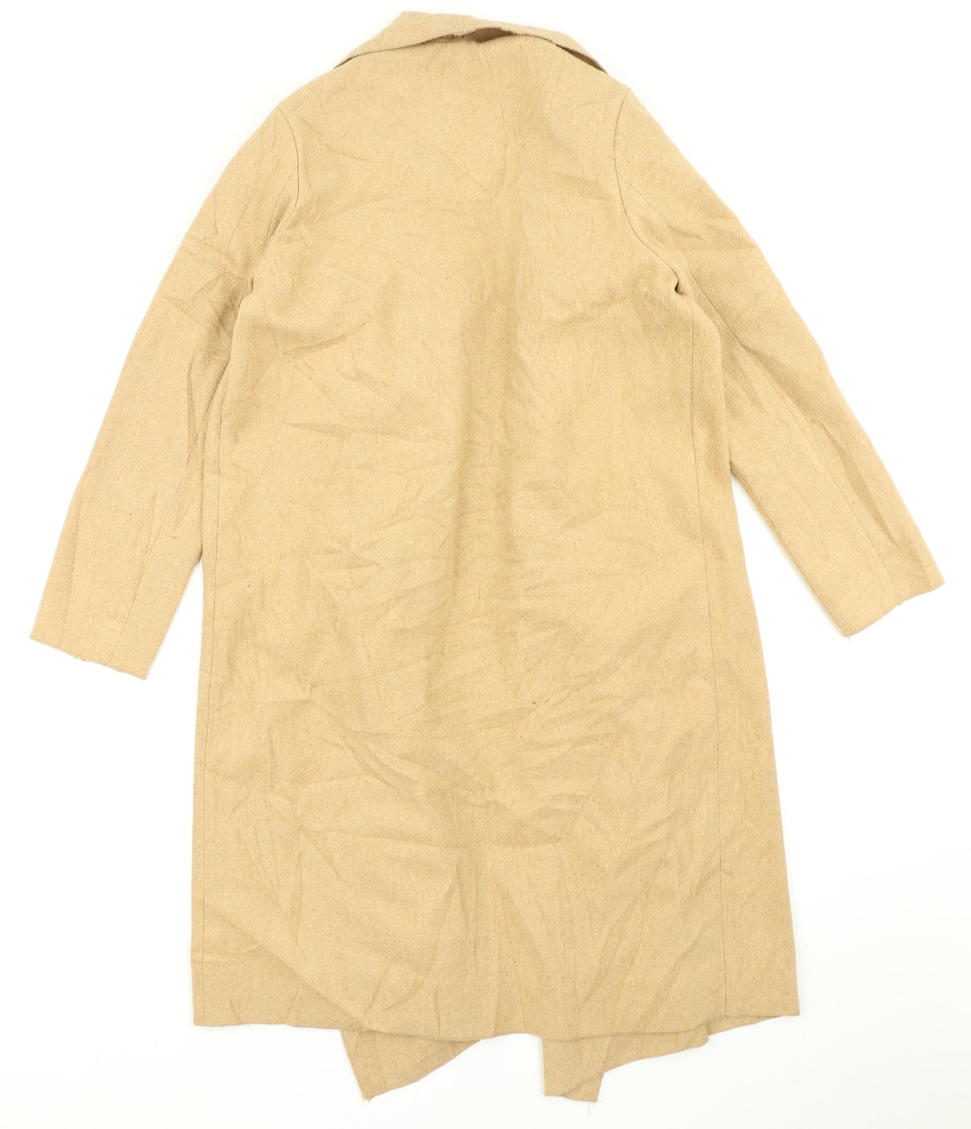 Jazzevar Womens Brown   Overcoat Coat Size S