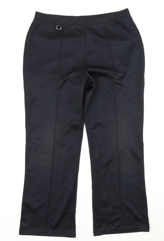 Wardrobe Womens Blue   Trousers  Size 14 L25 in