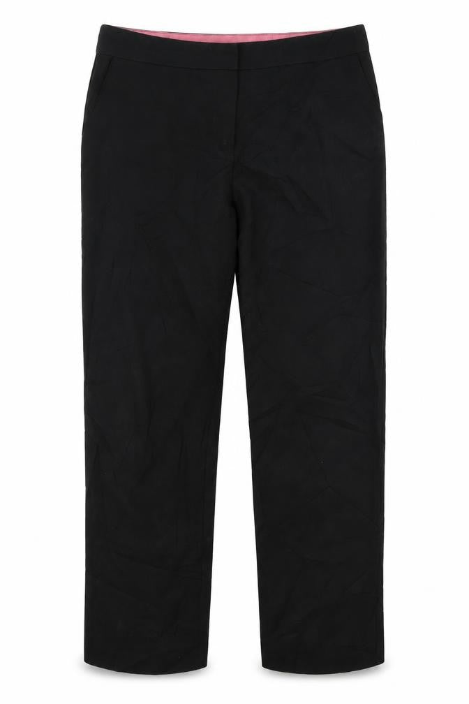 AMARANTO Womens Black   Dress Pants Trousers Size 12 L26 in