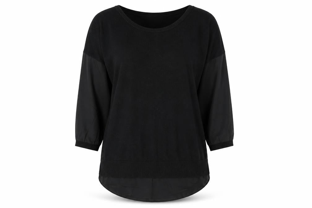 Oasis Womens Black   Pullover Jumper Size S