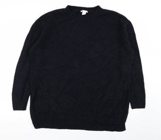 H&M Womens Blue   Pullover Jumper Size M