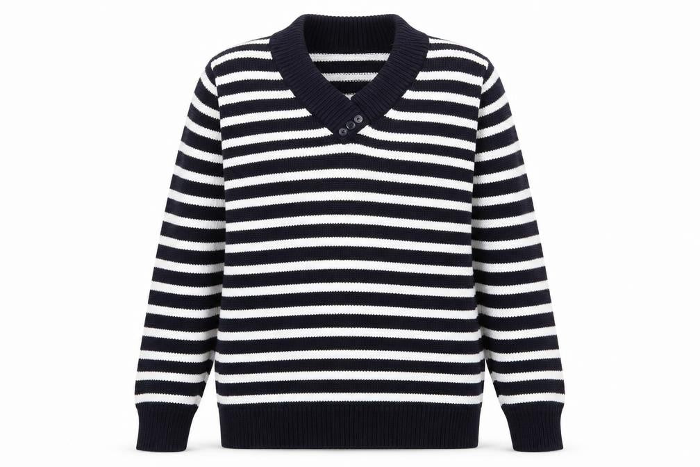 EWM Womens Multicoloured Striped  Pullover Jumper Size 10