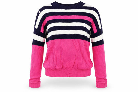 Studio Womens Multicoloured Striped  Pullover Jumper Size 12  - size 12-14