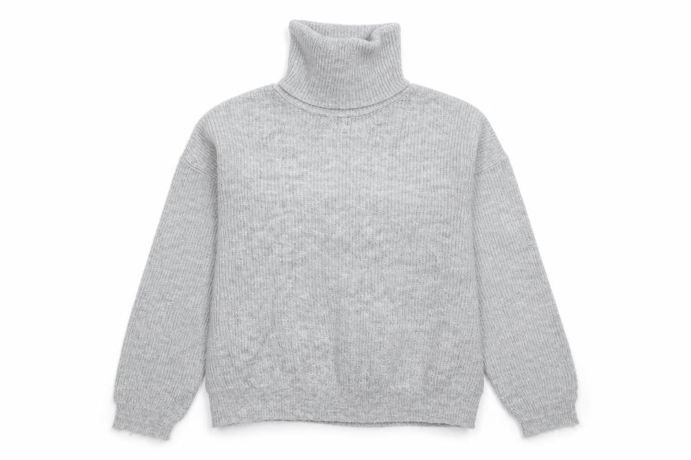 Mango Womens Grey   Pullover Jumper Size S