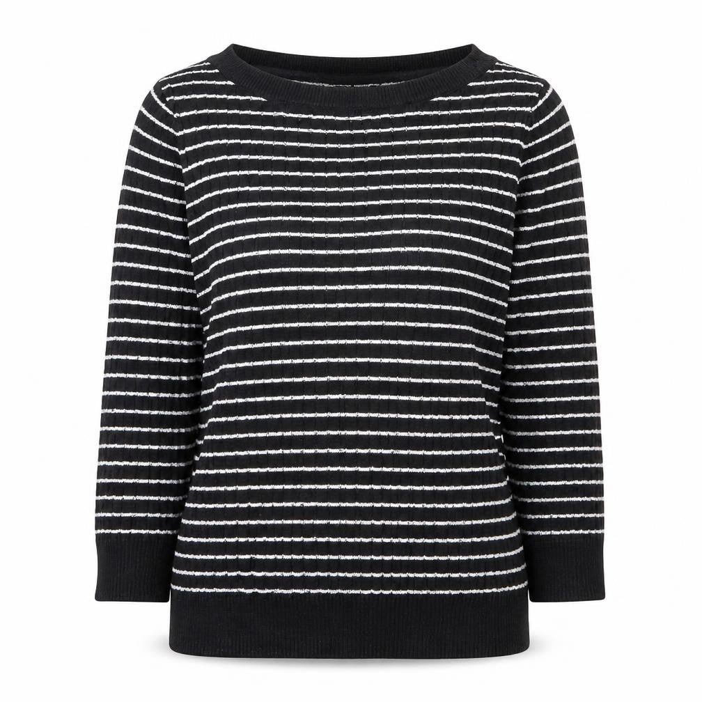 JNY Womens Multicoloured Striped  Pullover Jumper Size S